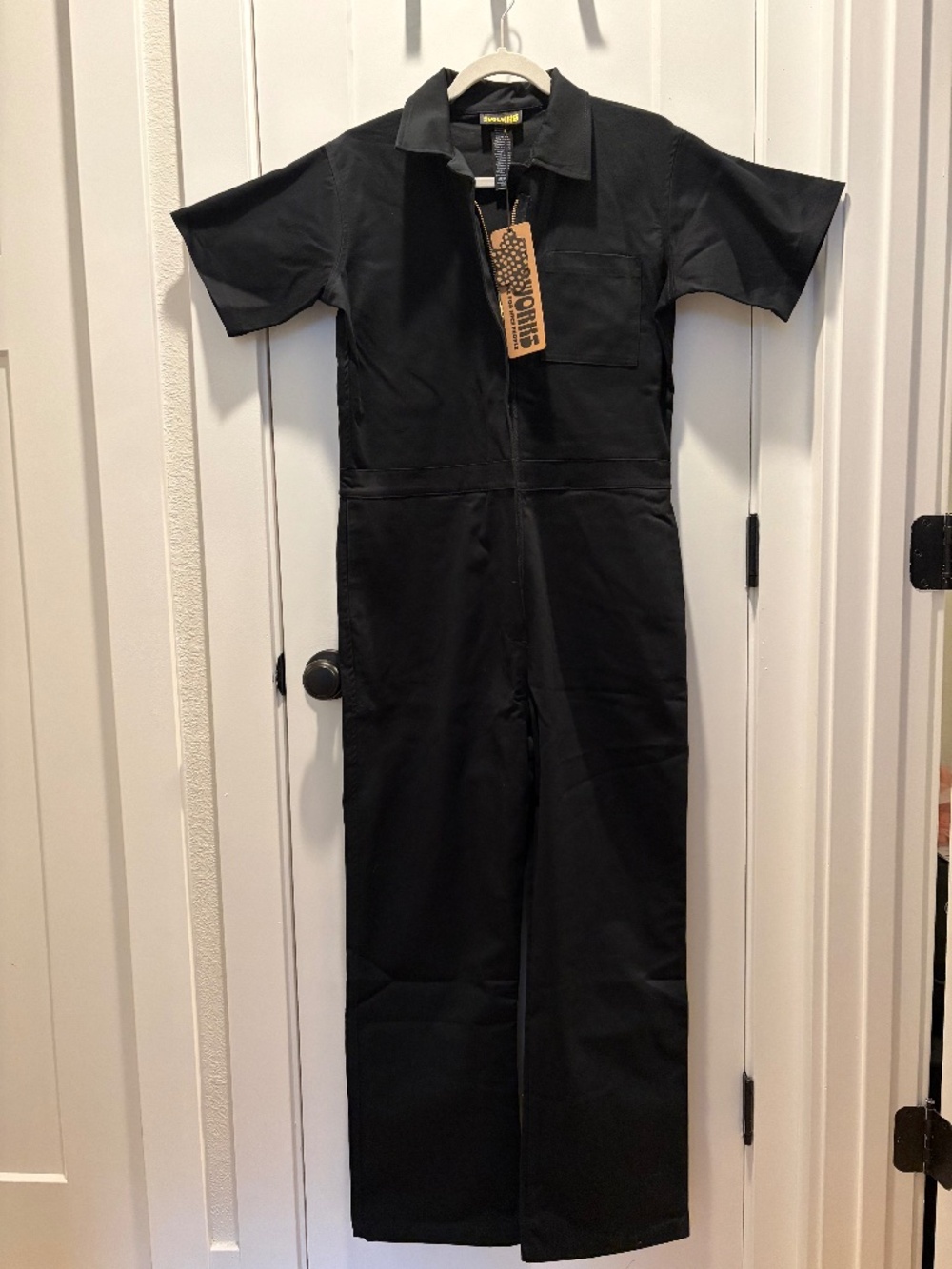 Nooworks NWT Twill Black Coveralls Size M